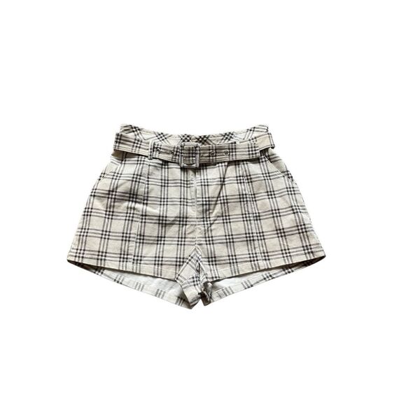Altar'd State Pants - Altar’d State Plaid Corduroy Shorts – Size M
